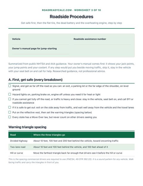 How Long to Inflate a Tire? Inflator Time Calculator | RoadReadyCalc